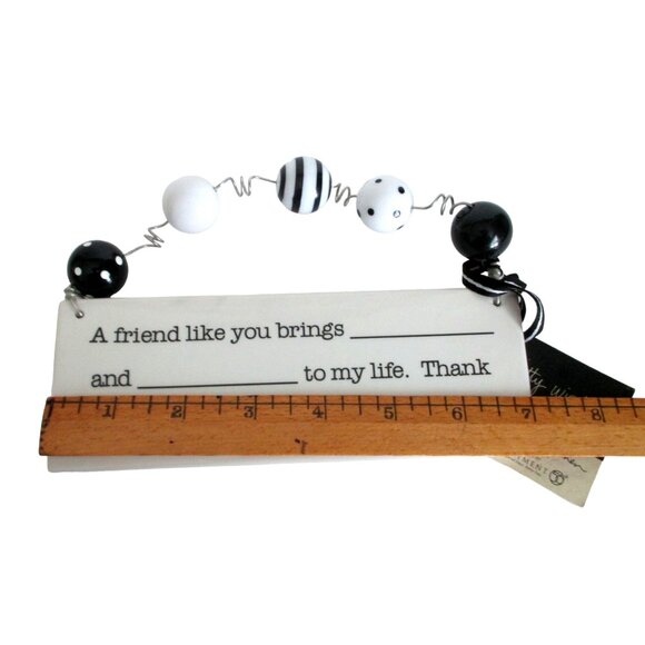 Sandra Magsamen Witty Wisdom Wall Plaque Ornament Personalize Gift - Picture 5 of 6